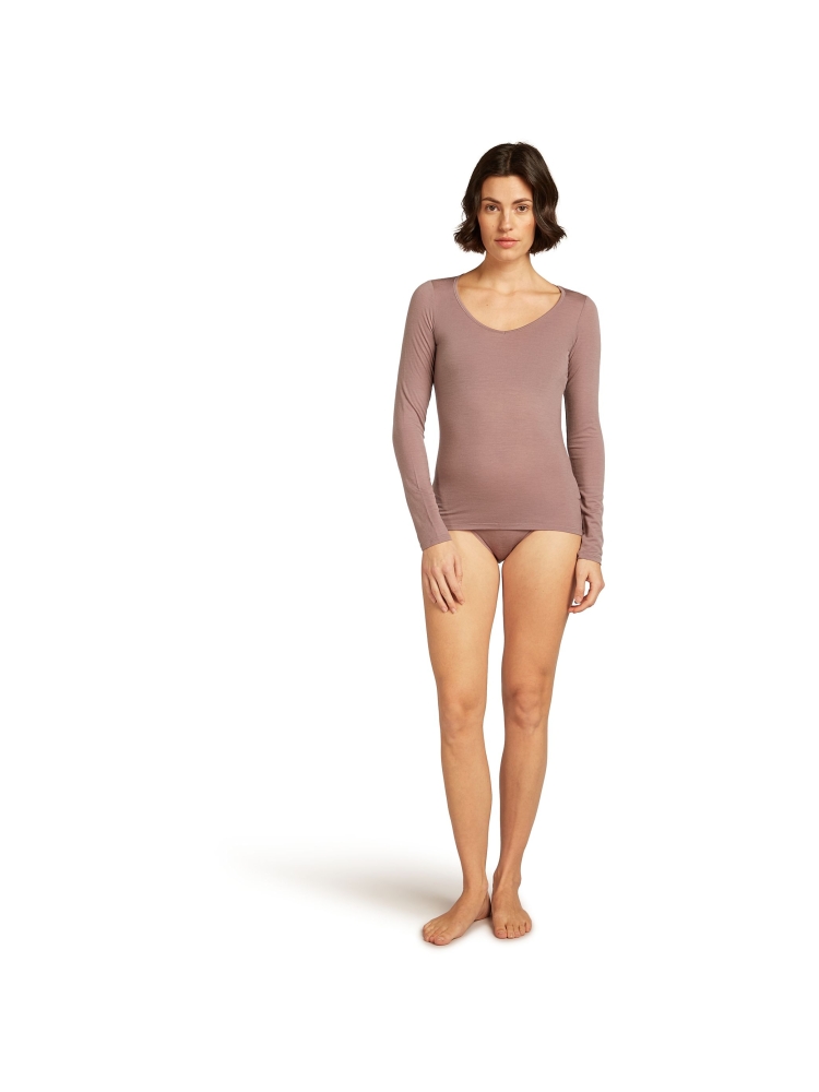 Icebreaker Icebreaker Siren LS Sweetheart Women's 103194-0GV1 onderkleding/thermokleding Icebreaker Siren LS Sweetheart Women's Summit 103194-0GV1 onderkleding/thermokleding online bestellen bij Kathmandu Outdoor & Travel