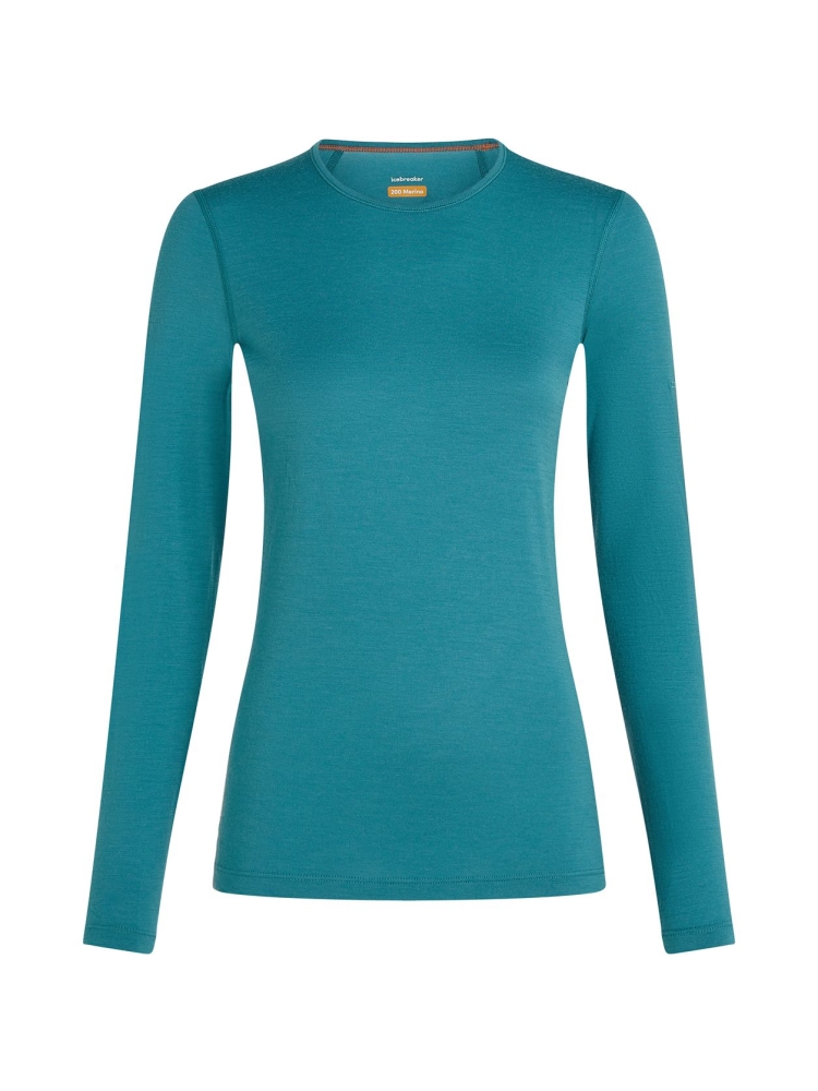 Icebreaker Icebreaker 200 Oasis LS Crewe Women's 104375-0GQ1 onderkleding/thermokleding Icebreaker 200 Oasis LS Crewe Women's Topaz 104375-0GQ1 onderkleding/thermokleding online bestellen bij Kathmandu Outdoor & Travel