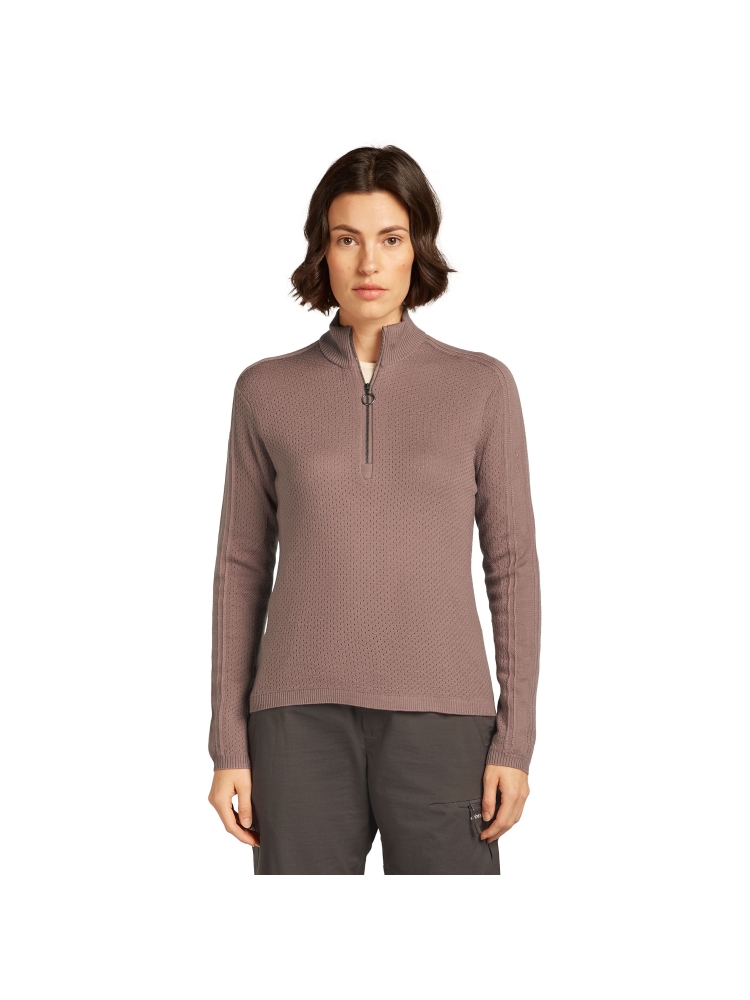 Icebreaker Icebreaker Anniversary Original LS Half Zip Women' Summit 0A579E-0GV1 fleeces en truien online bestellen bij Kathmandu Outdoor & Travel