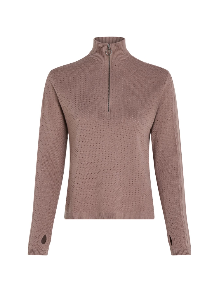 Icebreaker Icebreaker Anniversary Original LS Half Zip Women' Summit 0A579E-0GV1 fleeces en truien online bestellen bij Kathmandu Outdoor & Travel