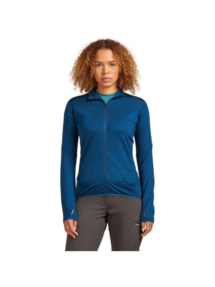 Icebreaker Icebreaker Mer 300 RealFleece Desc LS Zip Women's 0A57CR-0GP1 fleeces en truien Icebreaker Mer 300 RealFleece Desc LS Zip Women's Atlantis 0A57CR-0GP1 fleeces en truien online bestellen bij Kathmandu Outdoor & Travel
