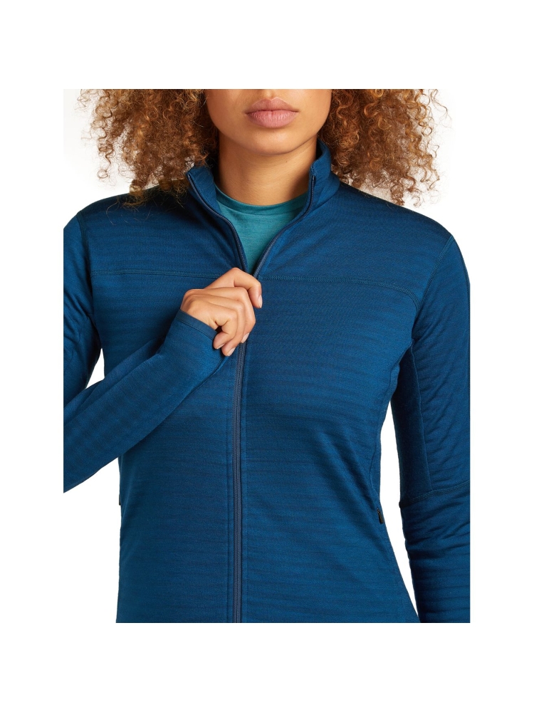 Icebreaker Icebreaker Mer 300 RealFleece Desc LS Zip Women's 0A57CR-0GP1 fleeces en truien Icebreaker Mer 300 RealFleece Desc LS Zip Women's Atlantis 0A57CR-0GP1 fleeces en truien online bestellen bij Kathmandu Outdoor & Travel