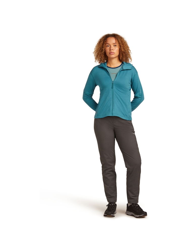 Icebreaker Icebreaker Mer 360 Realfleece Elem LS Z Hood Women's 0A571T-0GQ1 fleeces en truien Icebreaker Mer 360 Realfleece Elem LS Z Hood Women's Topaz 0A571T-0GQ1 fleeces en truien online bestellen bij Kathmandu Outdoor & Travel