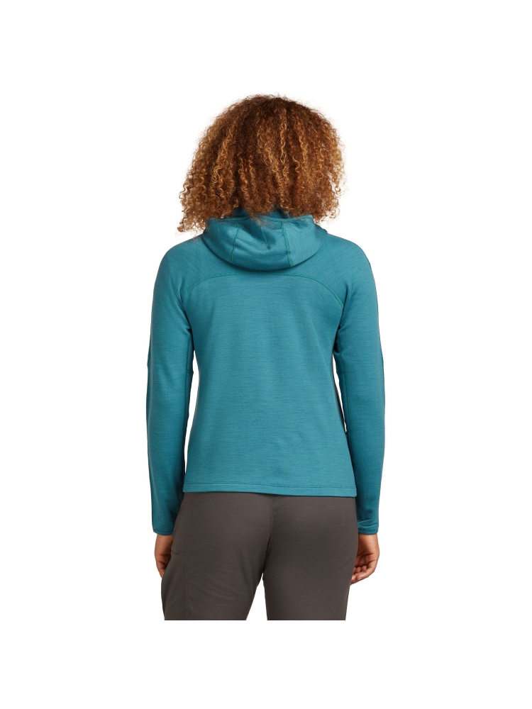 Icebreaker Icebreaker Mer 360 Realfleece Elem LS Z Hood Women's 0A571T-0GQ1 fleeces en truien Icebreaker Mer 360 Realfleece Elem LS Z Hood Women's Topaz 0A571T-0GQ1 fleeces en truien online bestellen bij Kathmandu Outdoor & Travel