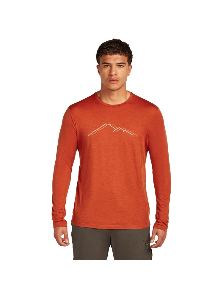Icebreaker Icebreaker Mer 150 Tech Lite LS Tee Rain Ridge 0A57C5-0GS1 shirts en tops Icebreaker Mer 150 Tech Lite LS Tee Rain Ridge Agate 0A57C5-0GS1 shirts en tops online bestellen bij Kathmandu Outdoor & Travel