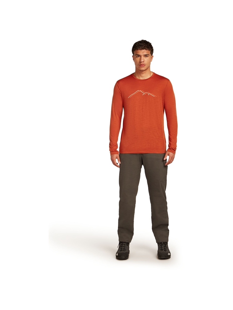 Icebreaker Icebreaker Mer 150 Tech Lite LS Tee Rain Ridge 0A57C5-0GS1 shirts en tops Icebreaker Mer 150 Tech Lite LS Tee Rain Ridge Agate 0A57C5-0GS1 shirts en tops online bestellen bij Kathmandu Outdoor & Travel