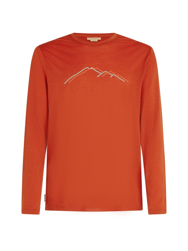 Icebreaker Icebreaker Mer 150 Tech Lite LS Tee Rain Ridge 0A57C5-0GS1 shirts en tops Icebreaker Mer 150 Tech Lite LS Tee Rain Ridge Agate 0A57C5-0GS1 shirts en tops online bestellen bij Kathmandu Outdoor & Travel
