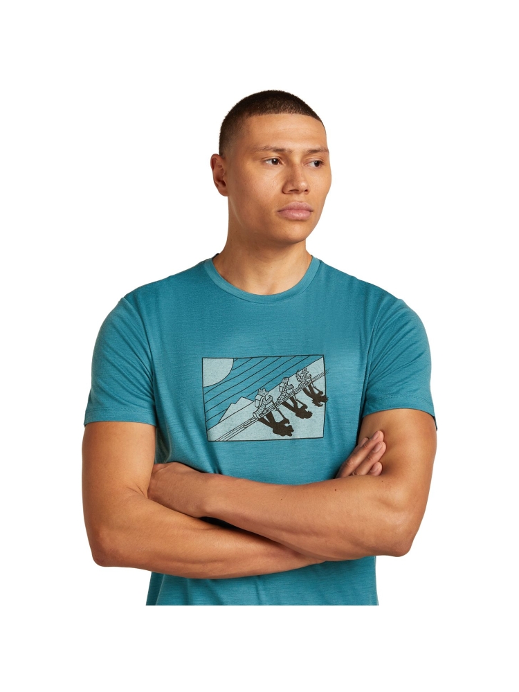 Icebreaker Icebreaker Mer 150 Tech Lite SS Tee Wild Pack 0A57BW-0GQ1 shirts en tops Icebreaker Mer 150 Tech Lite SS Tee Wild Pack Topaz 0A57BW-0GQ1 shirts en tops online bestellen bij Kathmandu Outdoor & Travel