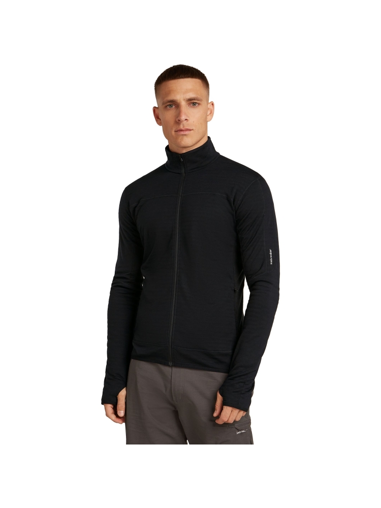 Icebreaker Icebreaker Mer 300 RealFleece Descend LS Zip 0A57CP-0011 fleeces en truien Icebreaker Mer 300 RealFleece Descend LS Zip Black 0A57CP-0011 fleeces en truien online bestellen bij Kathmandu Outdoor & Travel