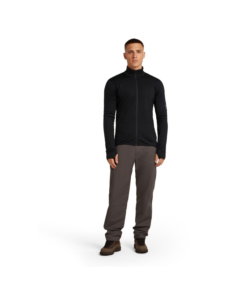 Icebreaker Icebreaker Mer 300 RealFleece Descend LS Zip 0A57CP-0011 fleeces en truien Icebreaker Mer 300 RealFleece Descend LS Zip Black 0A57CP-0011 fleeces en truien online bestellen bij Kathmandu Outdoor & Travel