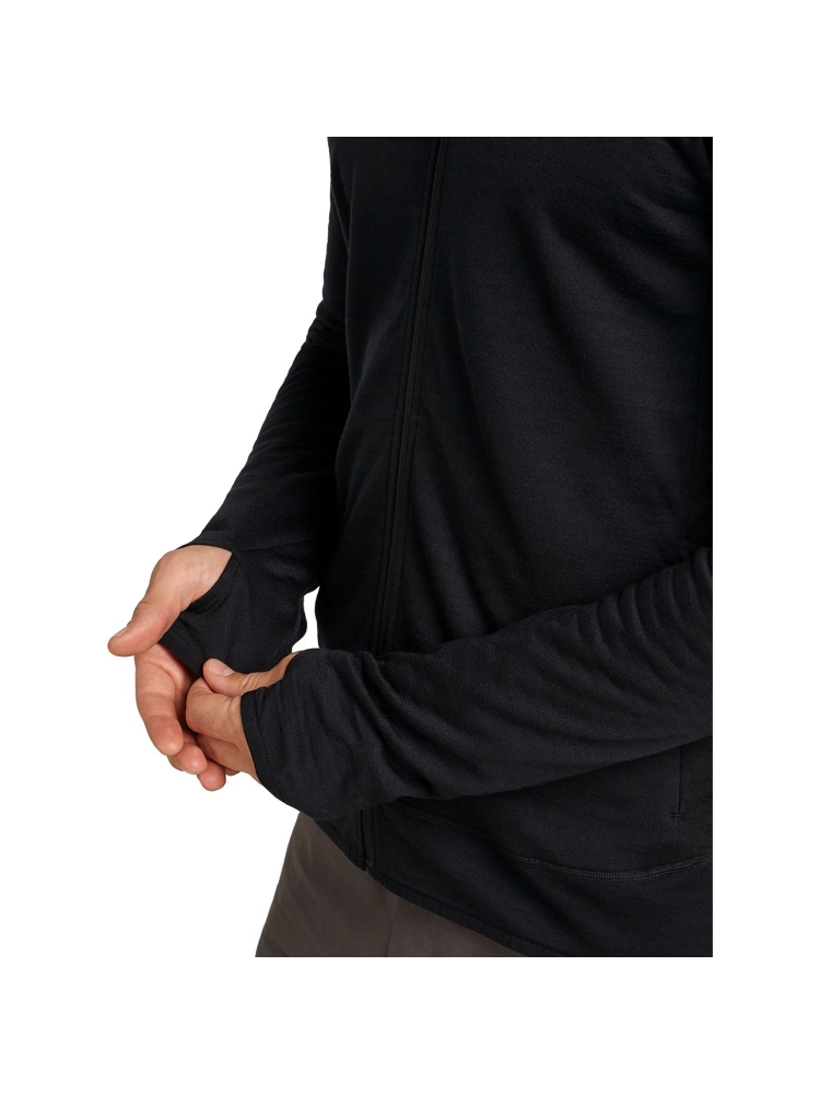 Icebreaker Icebreaker Mer 300 RealFleece Descend LS Zip 0A57CP-0011 fleeces en truien Icebreaker Mer 300 RealFleece Descend LS Zip Black 0A57CP-0011 fleeces en truien online bestellen bij Kathmandu Outdoor & Travel
