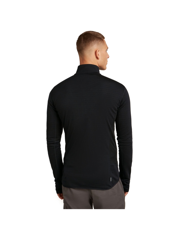 Icebreaker Icebreaker Mer 300 RealFleece Descend LS Zip 0A57CP-0011 fleeces en truien Icebreaker Mer 300 RealFleece Descend LS Zip Black 0A57CP-0011 fleeces en truien online bestellen bij Kathmandu Outdoor & Travel