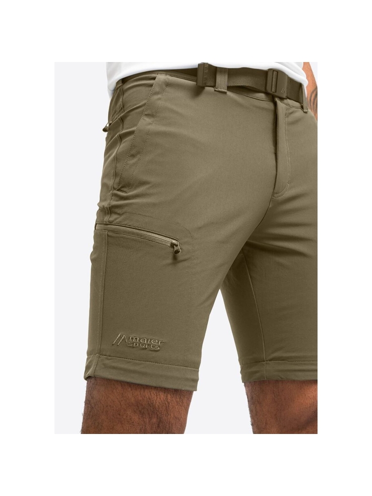 Maier Sports Tajo 2 Zipp-Off Pants Short Coriander 3000006-10778 broeken online bestellen bij Kathmandu Outdoor & Travel