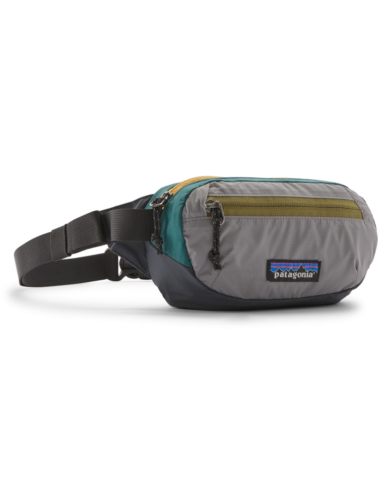 Patagonia Terravia Mini Hip Pack Patchwork: Noble Grey 49448-PWNO-ALL tassen online bestellen bij Kathmandu Outdoor & Travel