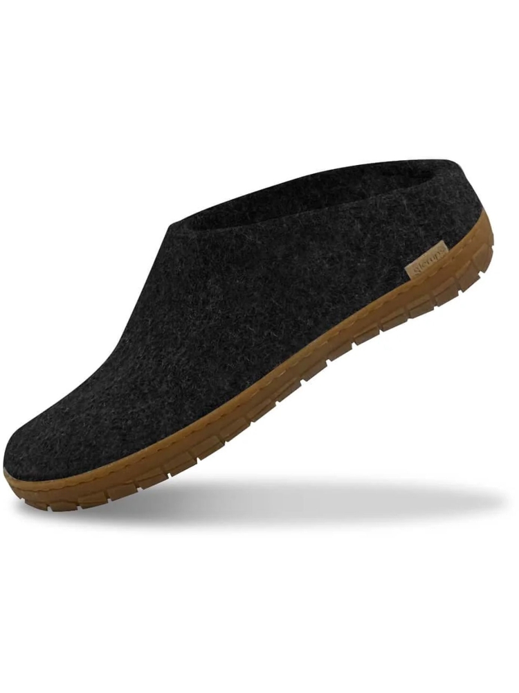 Glerups Glerups Slip-On Rubber BR-02 Charcoal pantoffels en huissokken Glerups Slip-On Rubber Charcoal BR-02 Charcoal pantoffels en huissokken online bestellen bij Kathmandu Outdoor & Travel
