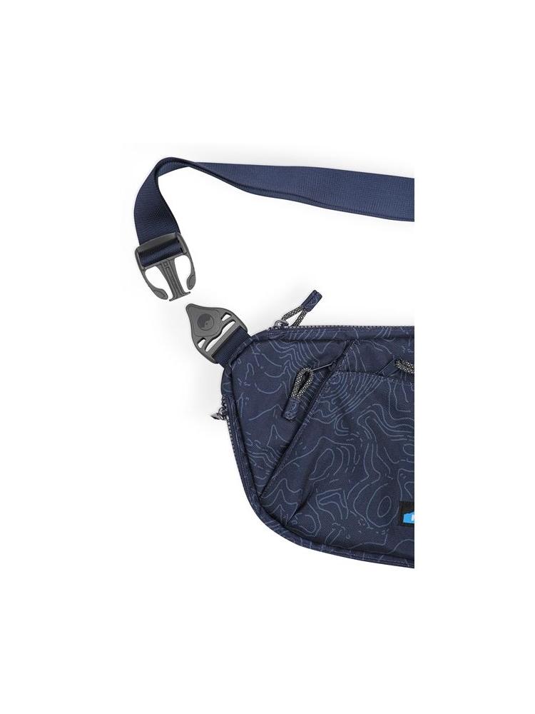 Kavu Kavu Roam Sling 9545-2649 tassen Kavu Roam Sling Navy Topo 9545-2649 tassen online bestellen bij Kathmandu Outdoor & Travel