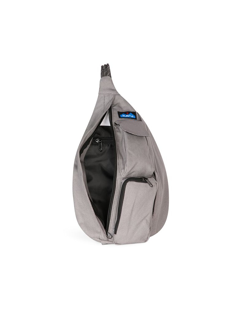 Kavu Kavu Mini Rope Bag 9150-2669 tassen Kavu Mini Rope Bag Stratus Grey 9150-2669 tassen online bestellen bij Kathmandu Outdoor & Travel