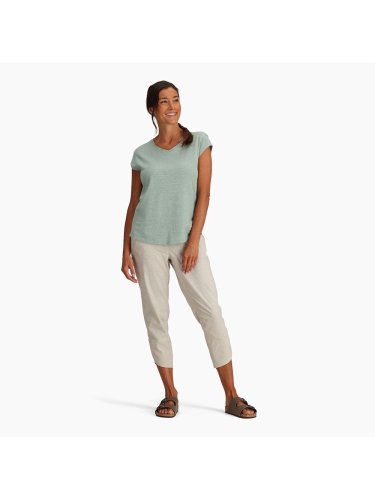 Royal Robbins Vacationer V-NK S/S Women's Sage Y611031-344 shirts en tops online bestellen bij Kathmandu Outdoor & Travel