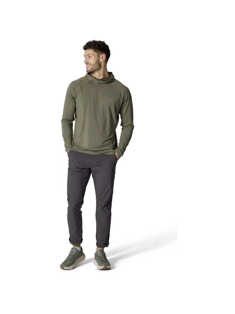Rab Rivelin Hoody Light Khaki QFG-43-LKH fleeces en truien online bestellen bij Kathmandu Outdoor & Travel
