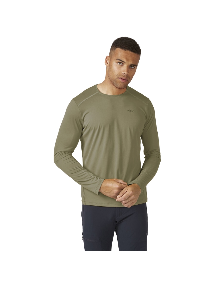 Rab Force LS Tee Light Khaki QBL-07-LKH shirts en tops online bestellen bij Kathmandu Outdoor & Travel