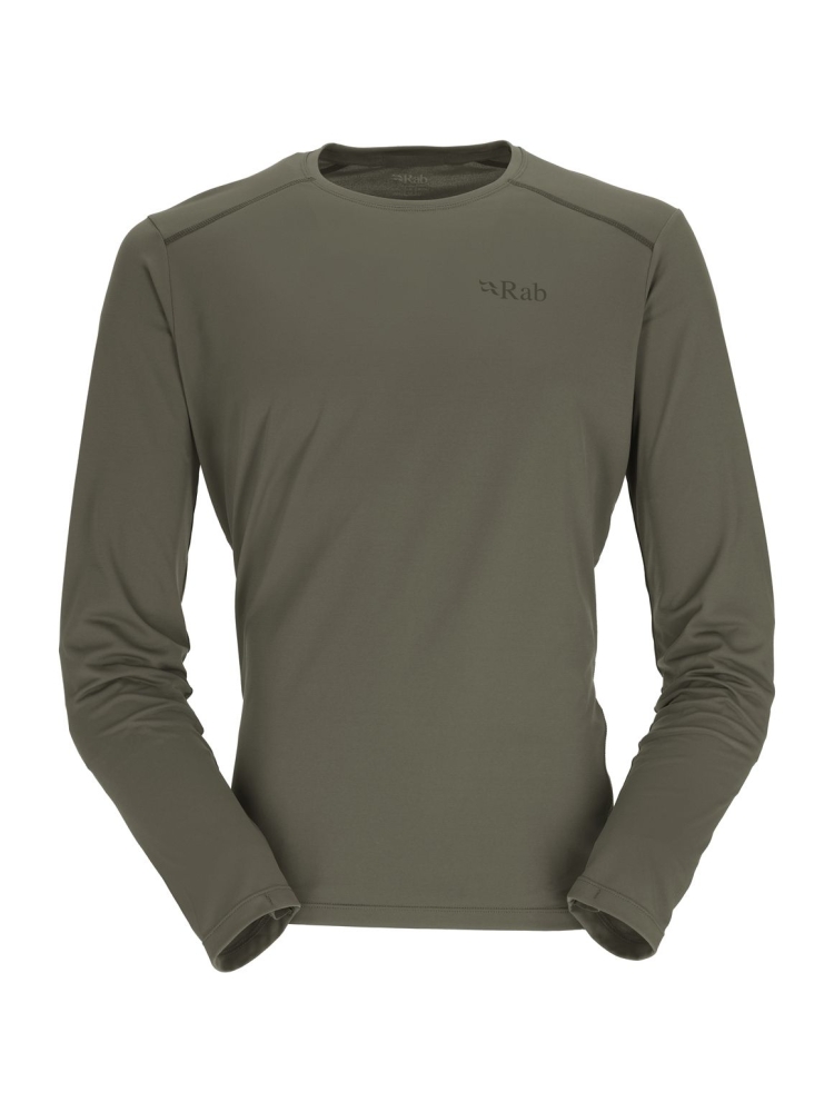 Rab Force LS Tee Light Khaki QBL-07-LKH shirts en tops online bestellen bij Kathmandu Outdoor & Travel