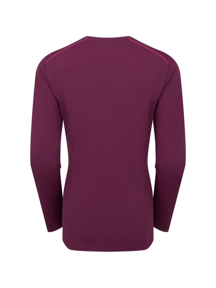 Rab Force LS Tee Women's Mulberry QBL-08-MUL shirts en tops online bestellen bij Kathmandu Outdoor & Travel