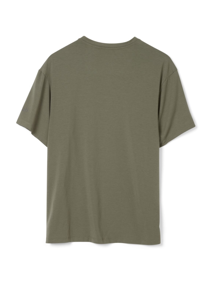 Rab Rivelin Pocket Tee Light Khaki QBL-75-LKH shirts en tops online bestellen bij Kathmandu Outdoor & Travel