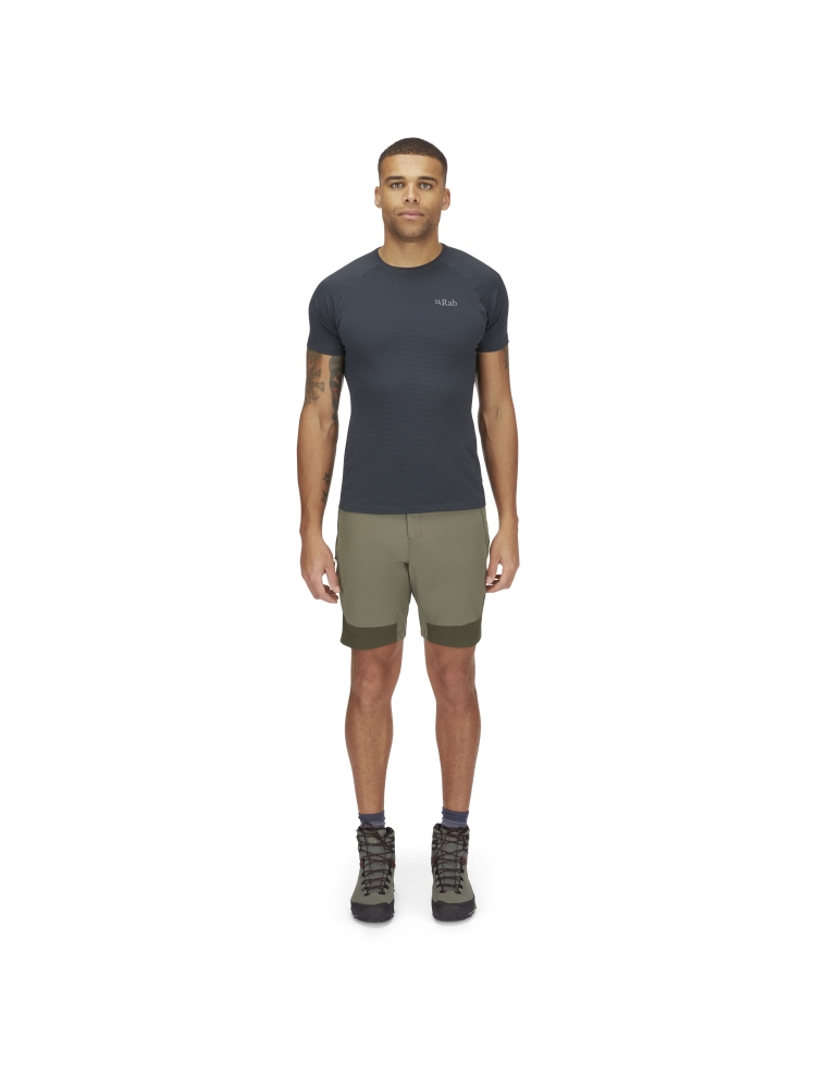 Rab Torque Mountain Shorts Light Khaki/Army QFV-96-LKA broeken online bestellen bij Kathmandu Outdoor & Travel