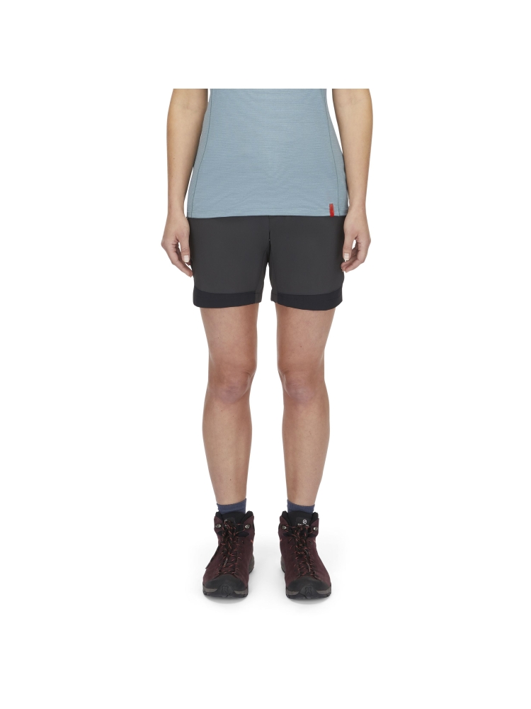 Rab Torque Mountain Shorts Women's Anthracite/Black QFV-97-ANB broeken online bestellen bij Kathmandu Outdoor & Travel