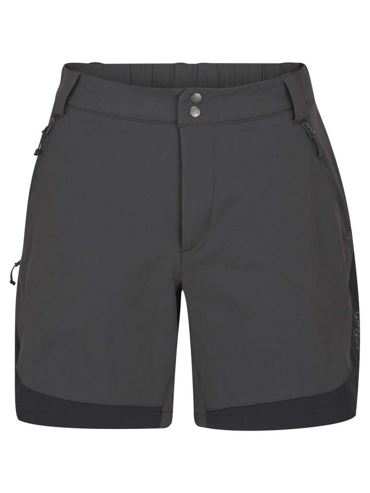 Rab Torque Mountain Shorts Women's Anthracite/Black QFV-97-ANB broeken online bestellen bij Kathmandu Outdoor & Travel