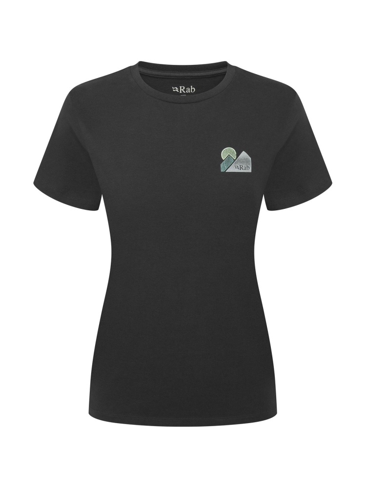 Rab Tuku Vista Tee Women's Beluga QCC-17-BEL shirts en tops online bestellen bij Kathmandu Outdoor & Travel