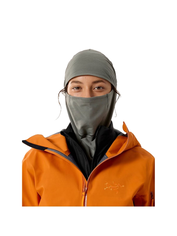 Arc'teryx Arc'teryx Rho Balaclava 7254-Forage kleding accessoires Arc'teryx Rho Balaclava Forage 7254-Forage kleding accessoires online bestellen bij Kathmandu Outdoor & Travel