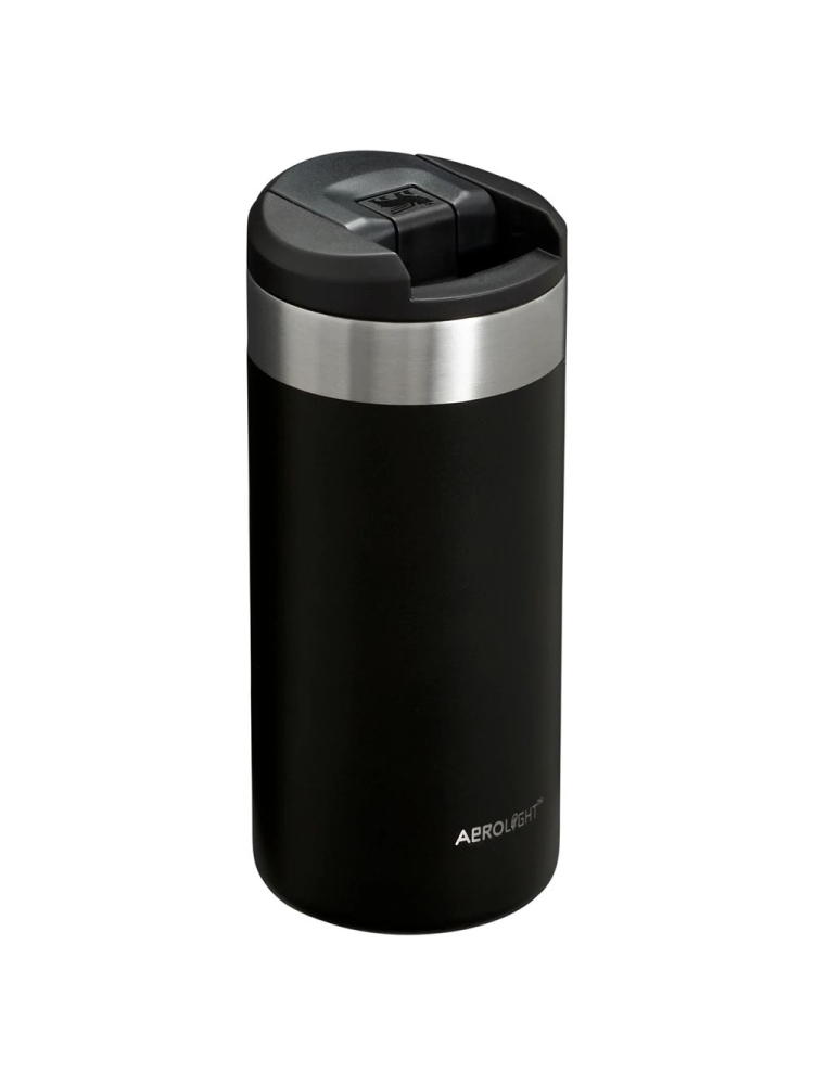 Stanley The AeroLight Transit Mug 0,35L Black 2.0 10-10788-103 drinkflessen en thermosflessen online bestellen bij Kathmandu Outdoor & Travel
