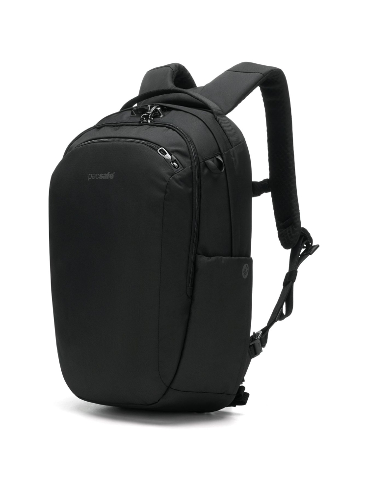 Pacsafe Pacsafe V 26L Tour Backpack Jet Black 61125130 dagrugzakken online bestellen bij Kathmandu Outdoor & Travel