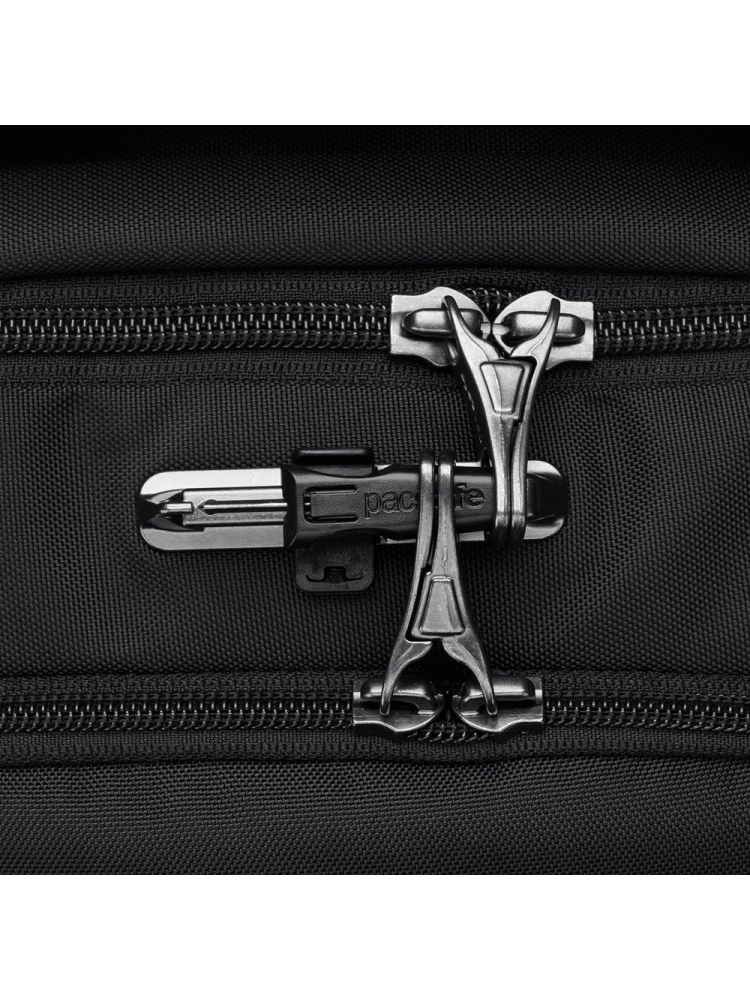 Pacsafe Pacsafe V 26L Tour Backpack Jet Black 61125130 dagrugzakken online bestellen bij Kathmandu Outdoor & Travel