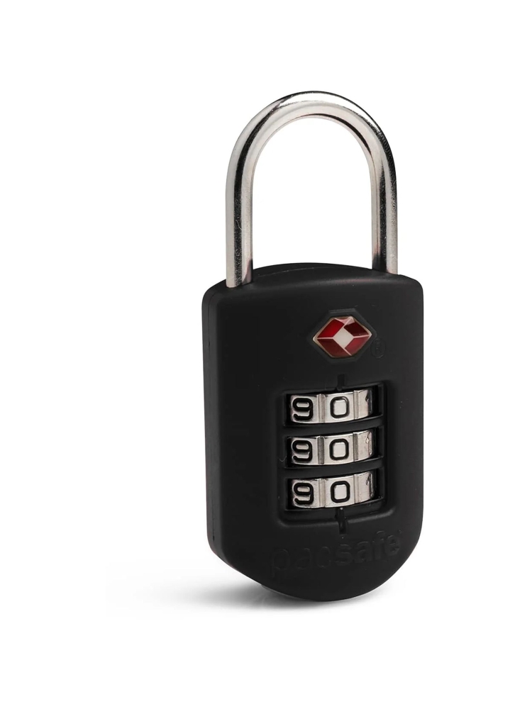 Pacsafe Prosafe 1000 Combination Padlock Black 10260100 reisaccessoires online bestellen bij Kathmandu Outdoor & Travel