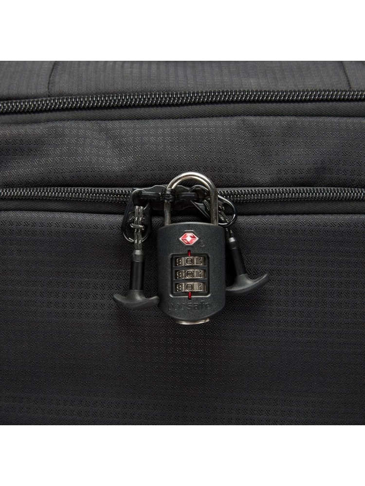 Pacsafe Prosafe 1000 Combination Padlock Black 10260100 reisaccessoires online bestellen bij Kathmandu Outdoor & Travel