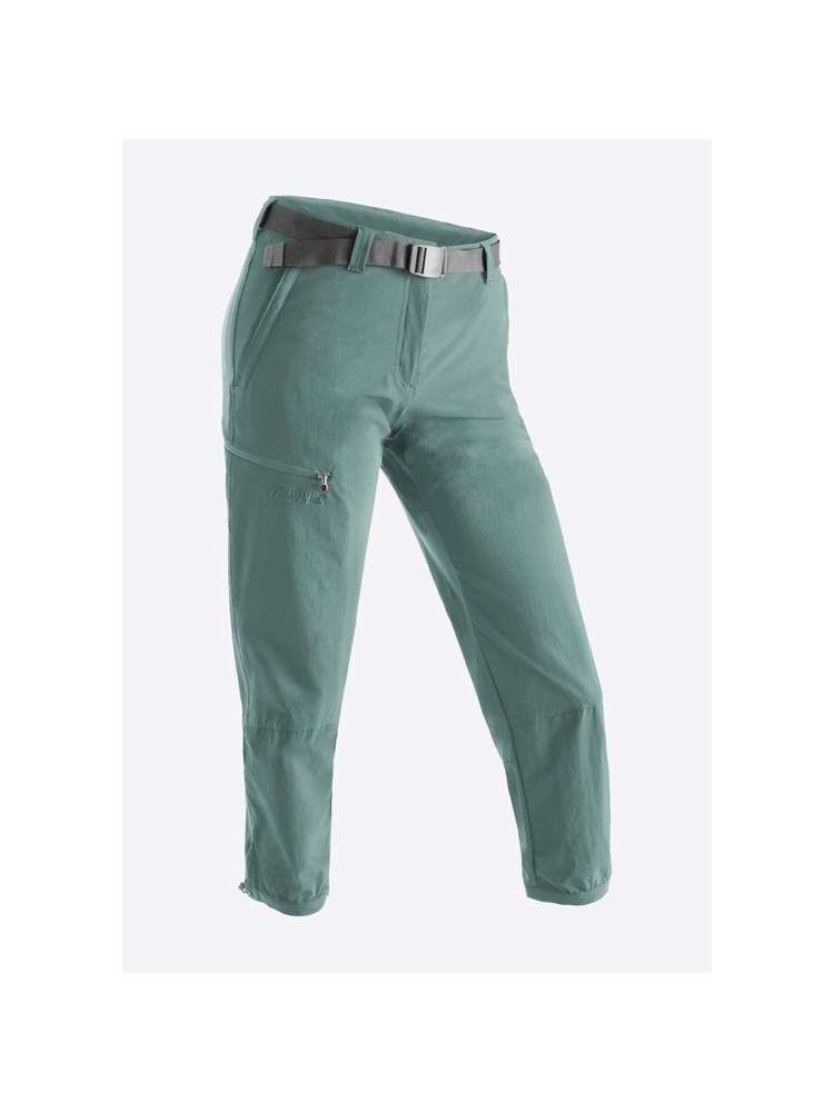 Maier Sports Lulaka 7/8 Women's Province Blue 3000165-20256 broeken online bestellen bij Kathmandu Outdoor & Travel