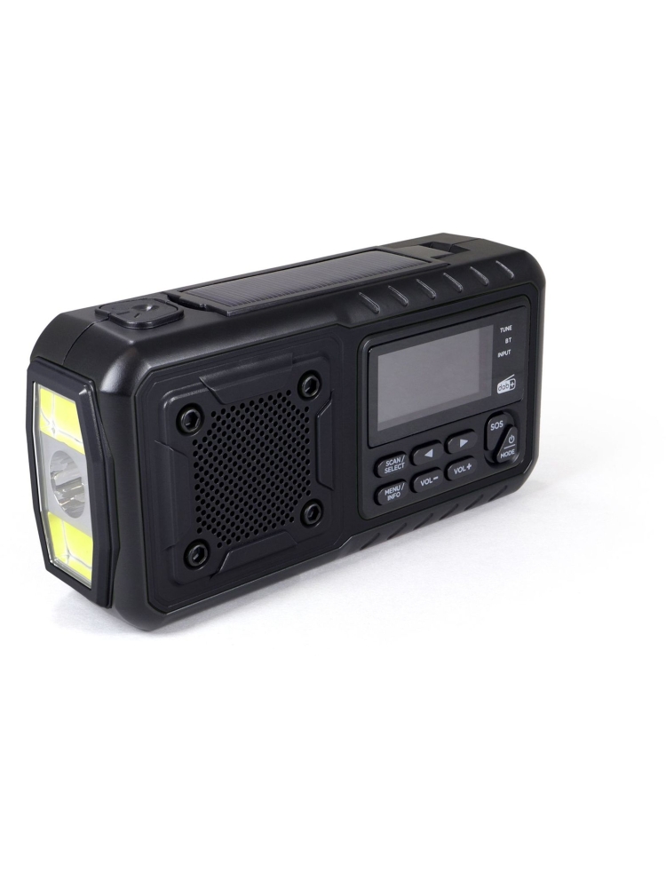 Origin Outdoor Crank Radio 'Multi' DAB+ Black 180884 verlichting online bestellen bij Kathmandu Outdoor & Travel