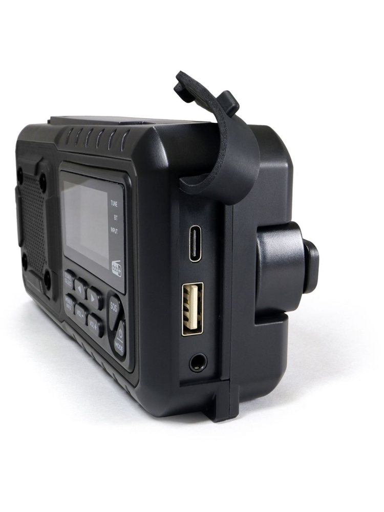 Origin Outdoor Crank Radio 'Multi' DAB+ Black 180884 verlichting online bestellen bij Kathmandu Outdoor & Travel