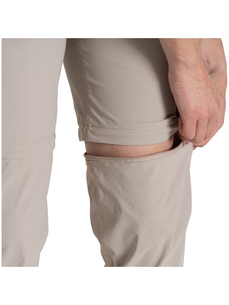 Craghoppers NosiLife Pro Convertible Trouser III Women's SoftMushroom CWJ1375-KD7-R broeken online bestellen bij Kathmandu Outdoor & Travel