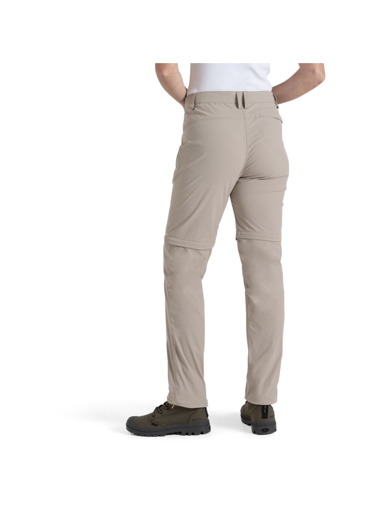 Craghoppers NosiLife Pro Convertible Trouser III Women's SoftMushroom CWJ1375-KD7-R broeken online bestellen bij Kathmandu Outdoor & Travel