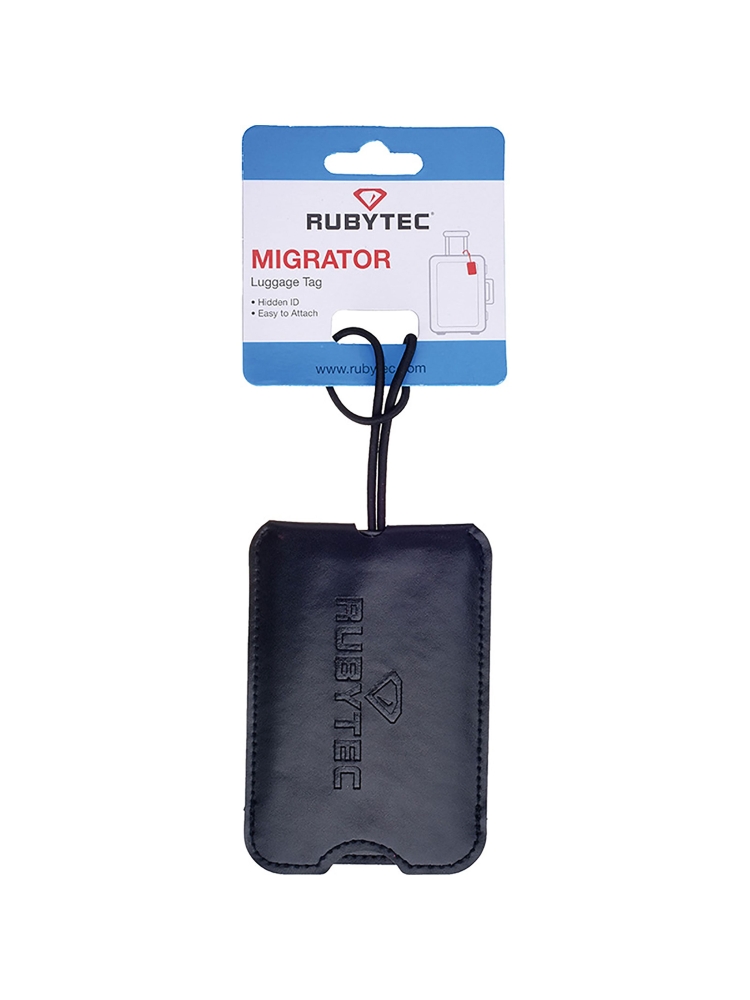 Rubytec Migrator Luggage ID Grip Black RU53010 trekkingrugzakken online bestellen bij Kathmandu Outdoor & Travel