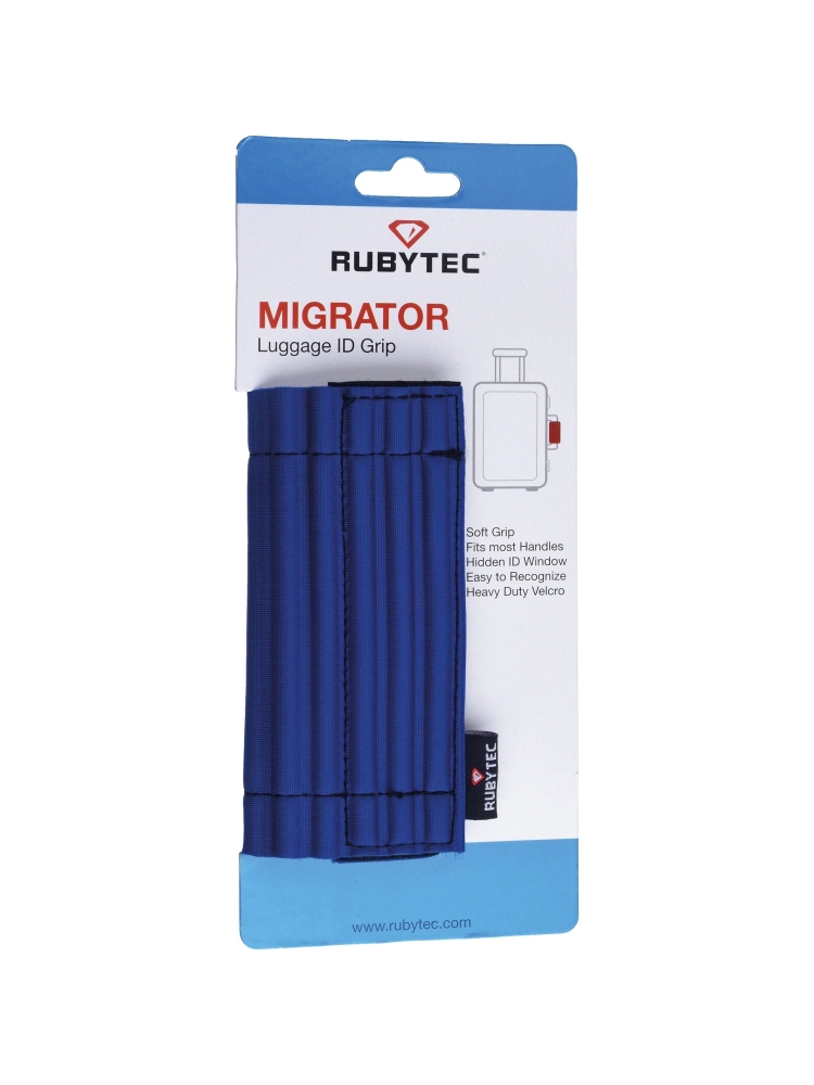 Rubytec Rubytec Migrator Luggage ID Grip RU53065 trekkingrugzakken Rubytec Migrator Luggage ID Grip Blue RU53065 trekkingrugzakken online bestellen bij Kathmandu Outdoor & Travel