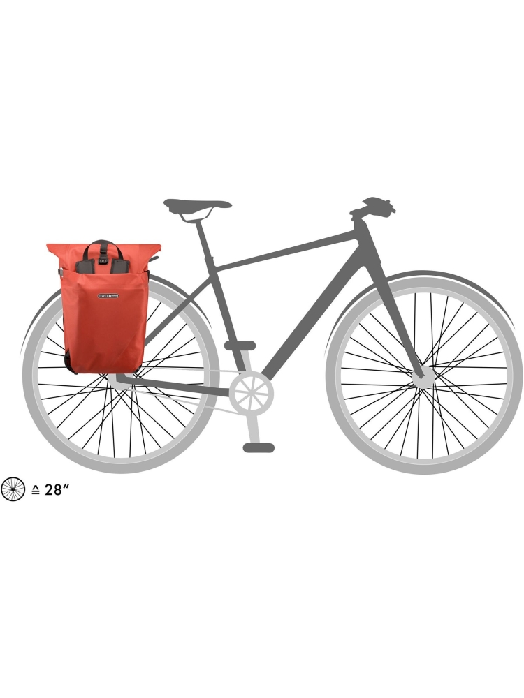Ortlieb Vario QL2.1 26L Rooibos OF7715 tassen online bestellen bij Kathmandu Outdoor & Travel