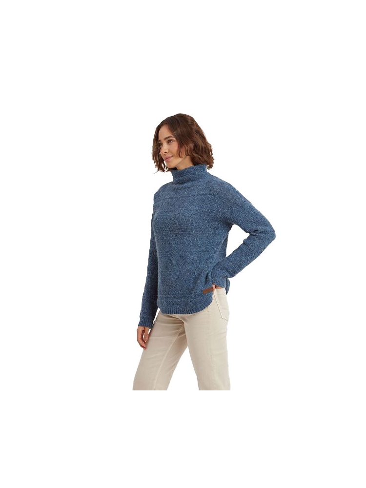 Sherpa Adventure Gear Sherpa Adventure Gear Yuden Sweater Women's SW6119-738 fleeces en truien Sherpa Adventure Gear Yuden Sweater Women's Seaport Blue SW6119-738 fleeces en truien online bestellen bij Kathmandu Outdoor & Travel