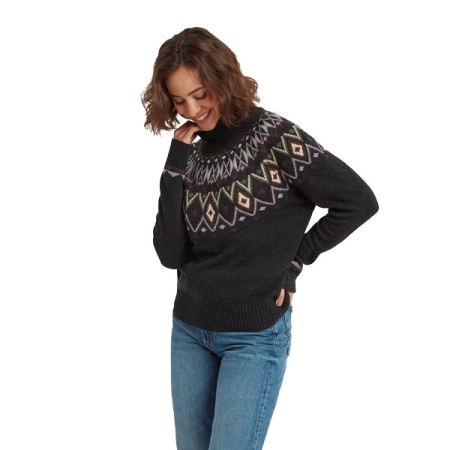 Sherpa Adventure Gear  Indu Mock Neck Women's Black 