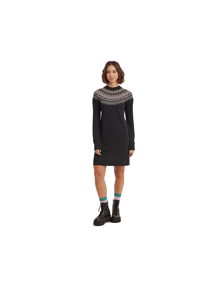 Sherpa Adventure Gear Sherpa Adventure Gear Pamu Dress Women's SW24075-130 fleeces en truien Sherpa Adventure Gear Pamu Dress Women's Black SW24075-130 fleeces en truien online bestellen bij Kathmandu Outdoor & Travel