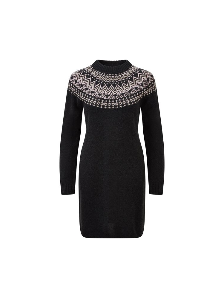 Sherpa Adventure Gear Sherpa Adventure Gear Pamu Dress Women's SW24075-130 fleeces en truien Sherpa Adventure Gear Pamu Dress Women's Black SW24075-130 fleeces en truien online bestellen bij Kathmandu Outdoor & Travel