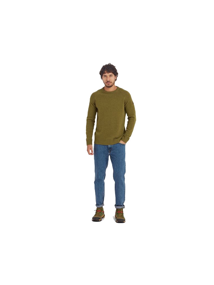 Sherpa Adventure Gear Sherpa Adventure Gear Kantega Crew Sweater SM6103-831 fleeces en truien Sherpa Adventure Gear Kantega Crew Sweater Moss SM6103-831 fleeces en truien online bestellen bij Kathmandu Outdoor & Travel